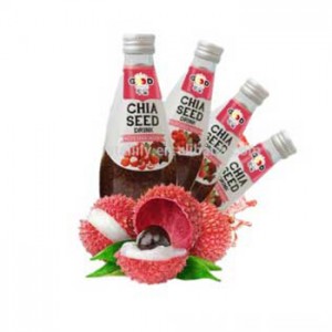hight quality lychee green plum  passionfruit flavor chia seed…